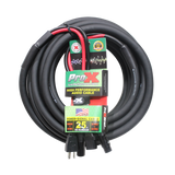 25 Ft. XLR Audio + Edison to IEC Power Cable for PA DJ Speakers