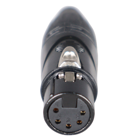 High Performance Female Connector with Solder Points for XLR Mic Cable