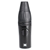 High Performance Male Connector with Solder Points for XLR Mic Cable