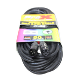 50 Ft. DMX XLR3-M to XLR3-F Premium Cable