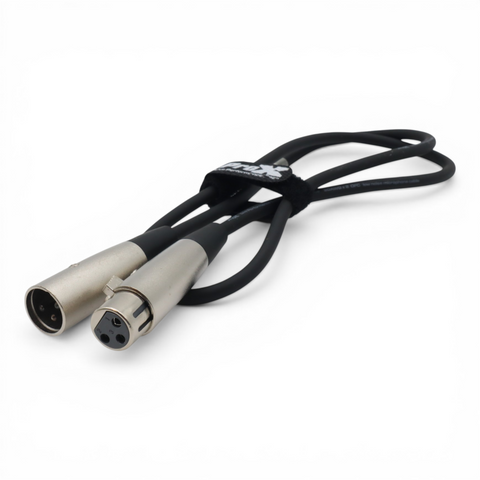 3 Ft. Balanced XLR3-F to XLR3-M Premium Audio Microphone Cable