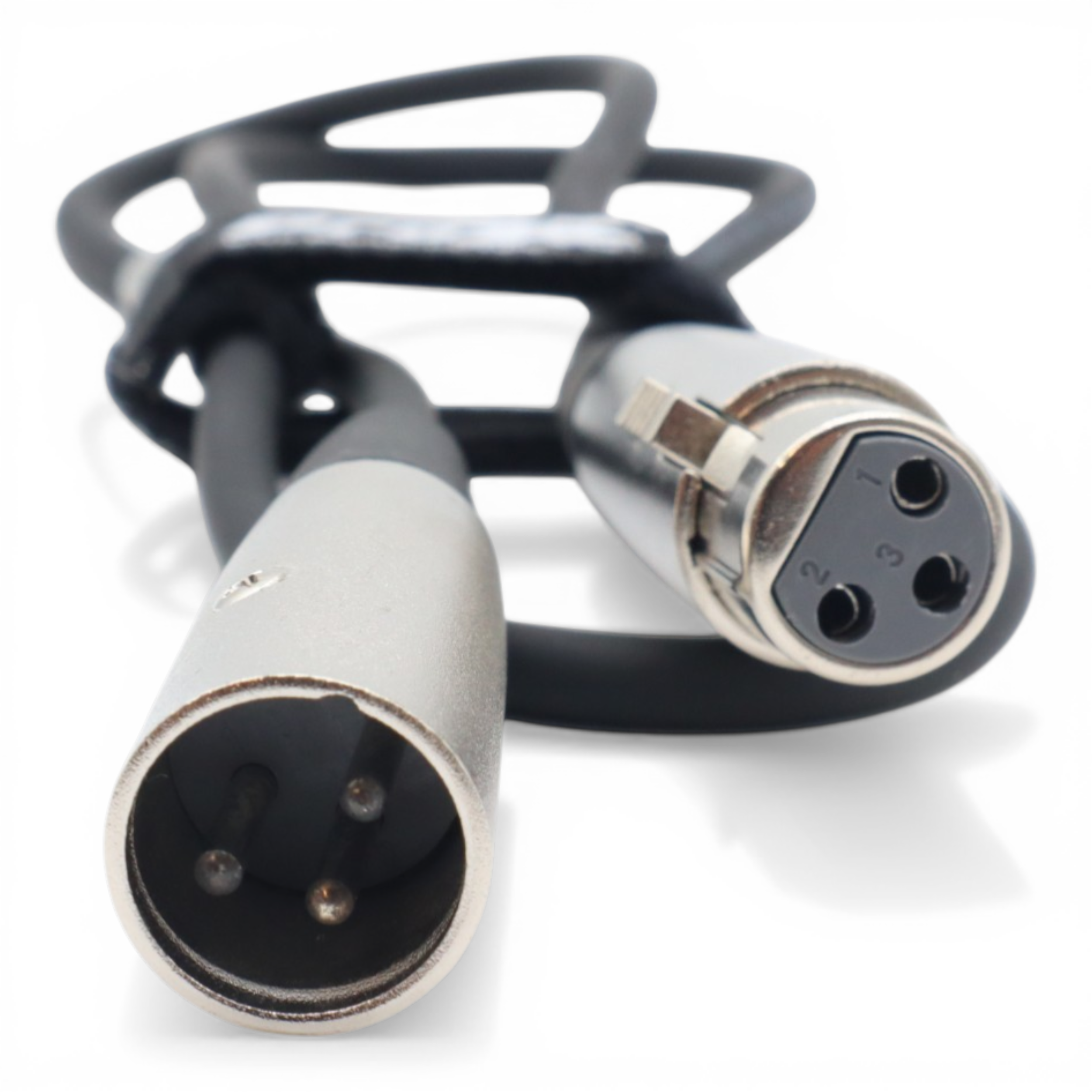 3 Ft. Balanced XLR3-F to XLR3-M Premium Audio Microphone Cable