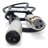 3 Ft. Balanced XLR3-F to XLR3-M Premium Audio Microphone Cable