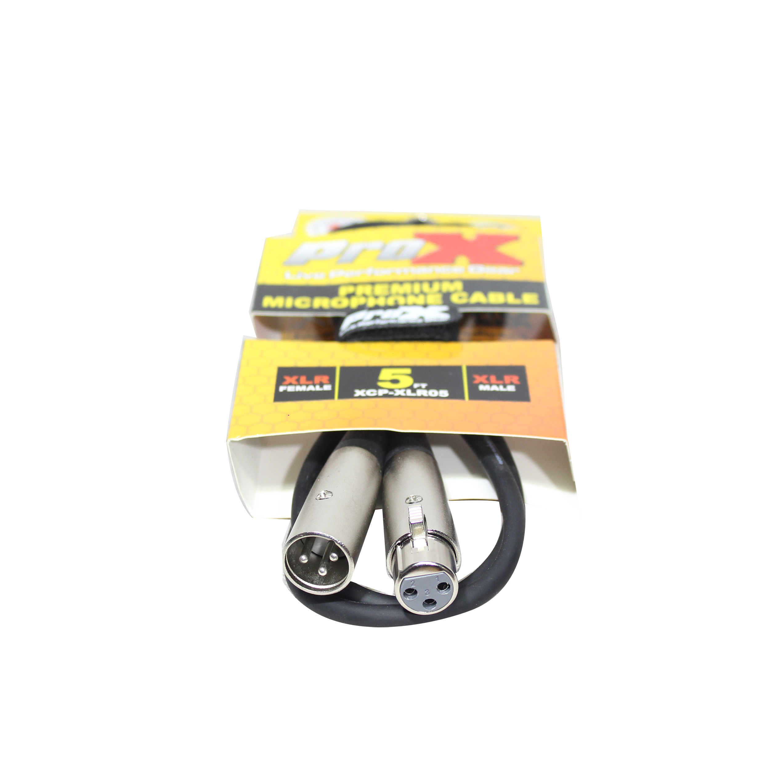 5 Ft. Balanced XLR3-F to XLR3-M Premium Audio Microphone Cable