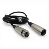 5 Ft. Balanced XLR3-F to XLR3-M Premium Audio Microphone Cable