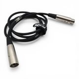5 Ft. Balanced XLR3-F to XLR3-M Premium Audio Microphone Cable