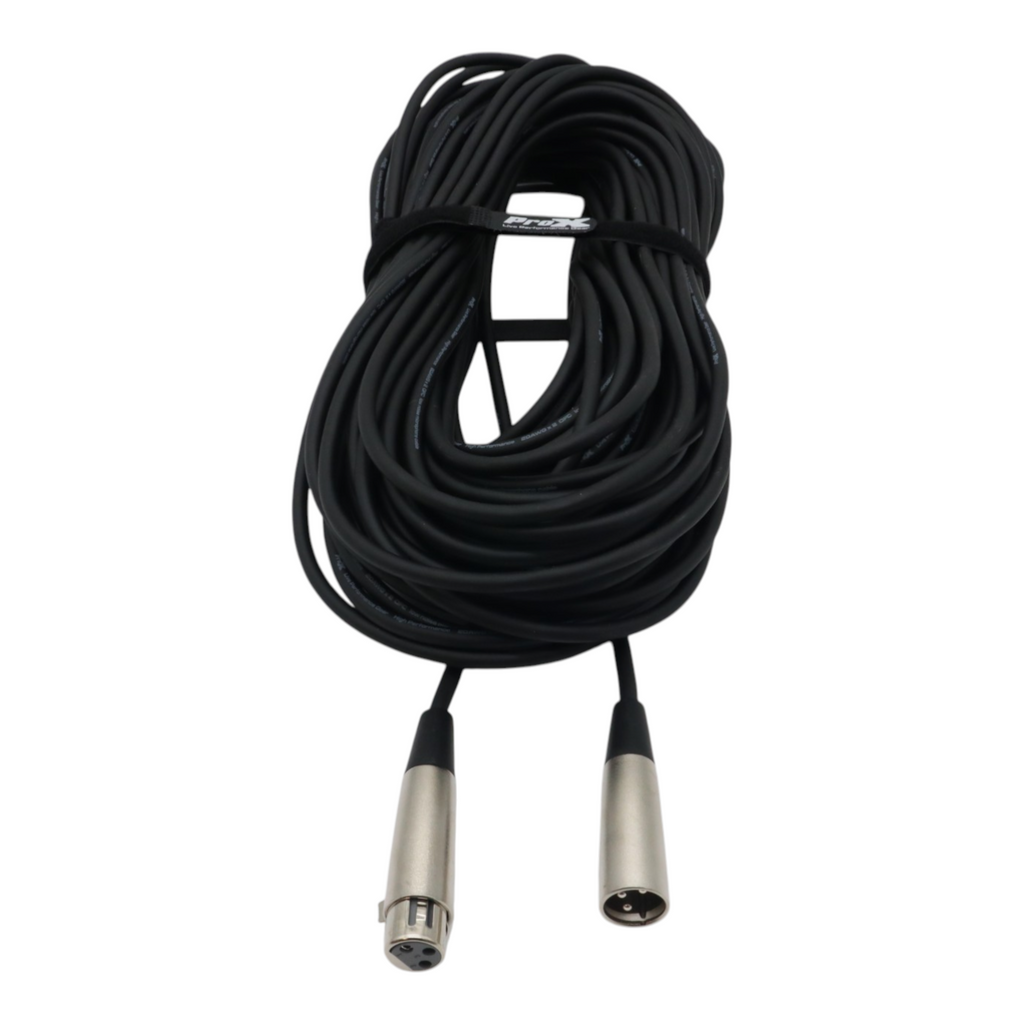 100 Ft. Balanced XLR-F to XLR-M Premium Audio Microphone Cable