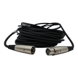 100 Ft. Balanced XLR-F to XLR-M Premium Audio Microphone Cable