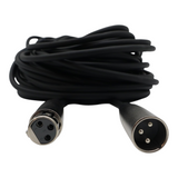 100 Ft. Balanced XLR-F to XLR-M Premium Audio Microphone Cable