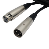 100 Ft. Balanced XLR-F to XLR-M Premium Audio Microphone Cable