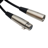 100 Ft. Balanced XLR-F to XLR-M Premium Audio Microphone Cable