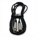 10 Ft. Balanced XLR3-F to XLR3-M Premium Audio Microphone Cable