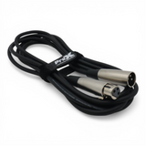 10 Ft. Balanced XLR3-F to XLR3-M Premium Audio Microphone Cable