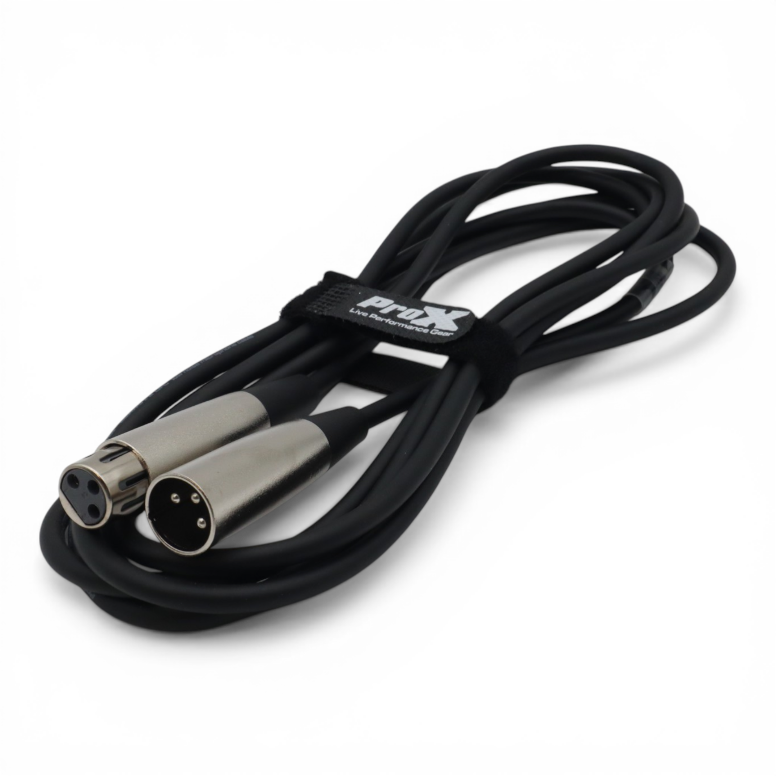 10 Ft. Balanced XLR3-F to XLR3-M Premium Audio Microphone Cable