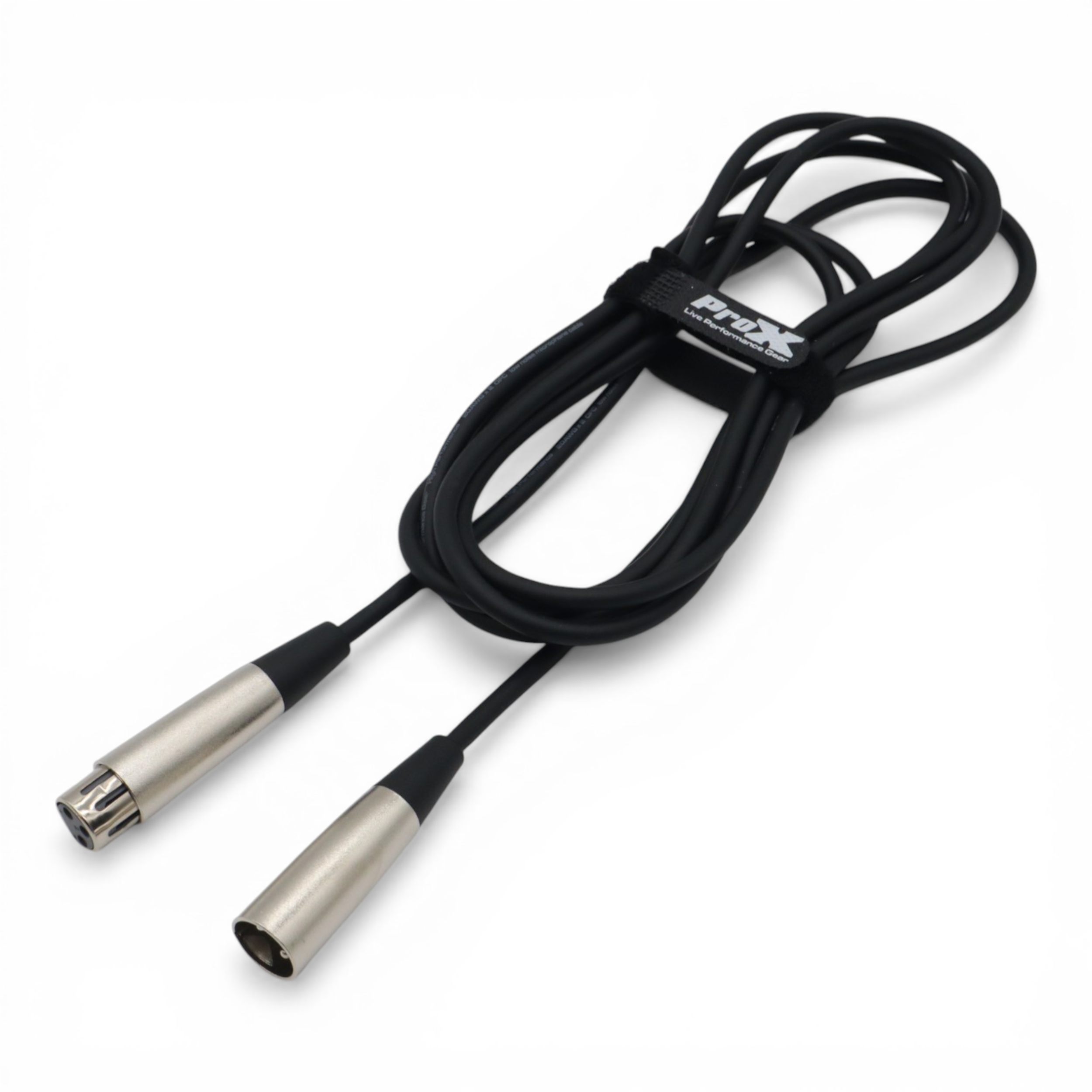 10 Ft. Balanced XLR3-F to XLR3-M Premium Audio Microphone Cable