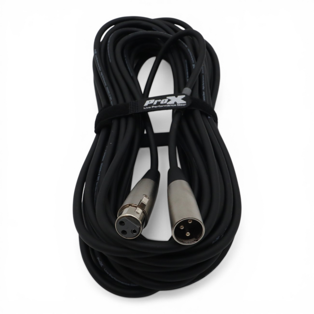 50 Ft. Balanced XLR3-F to XLR3-M Premium Audio-Microphone Cable