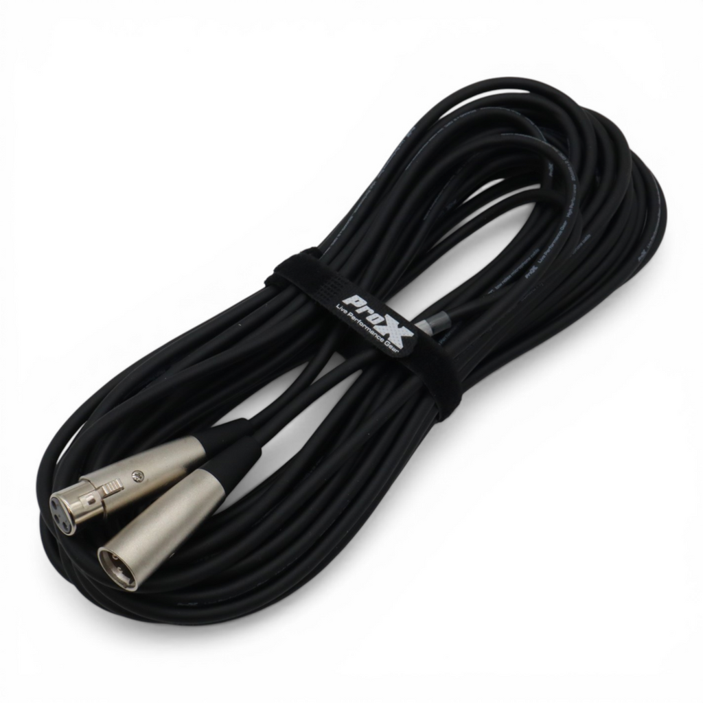 50 Ft. Balanced XLR3-F to XLR3-M Premium Audio-Microphone Cable
