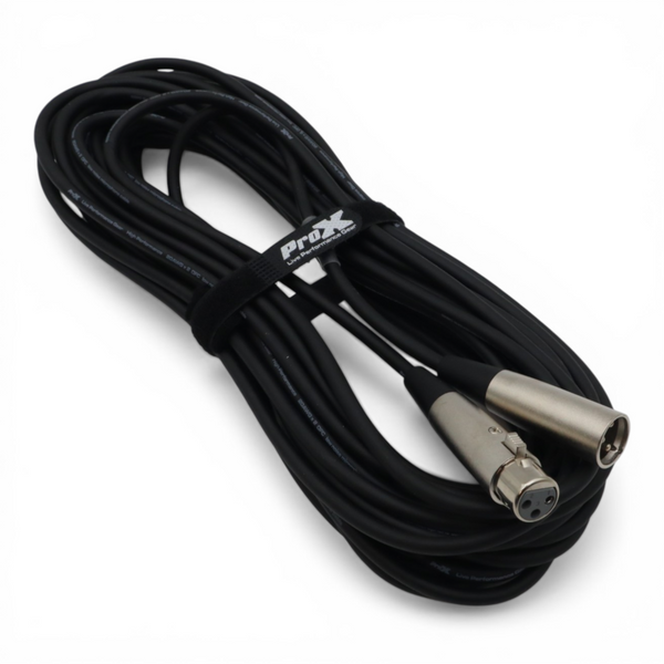 50 Ft. Balanced XLR3-F to XLR3-M Premium Audio-Microphone Cable