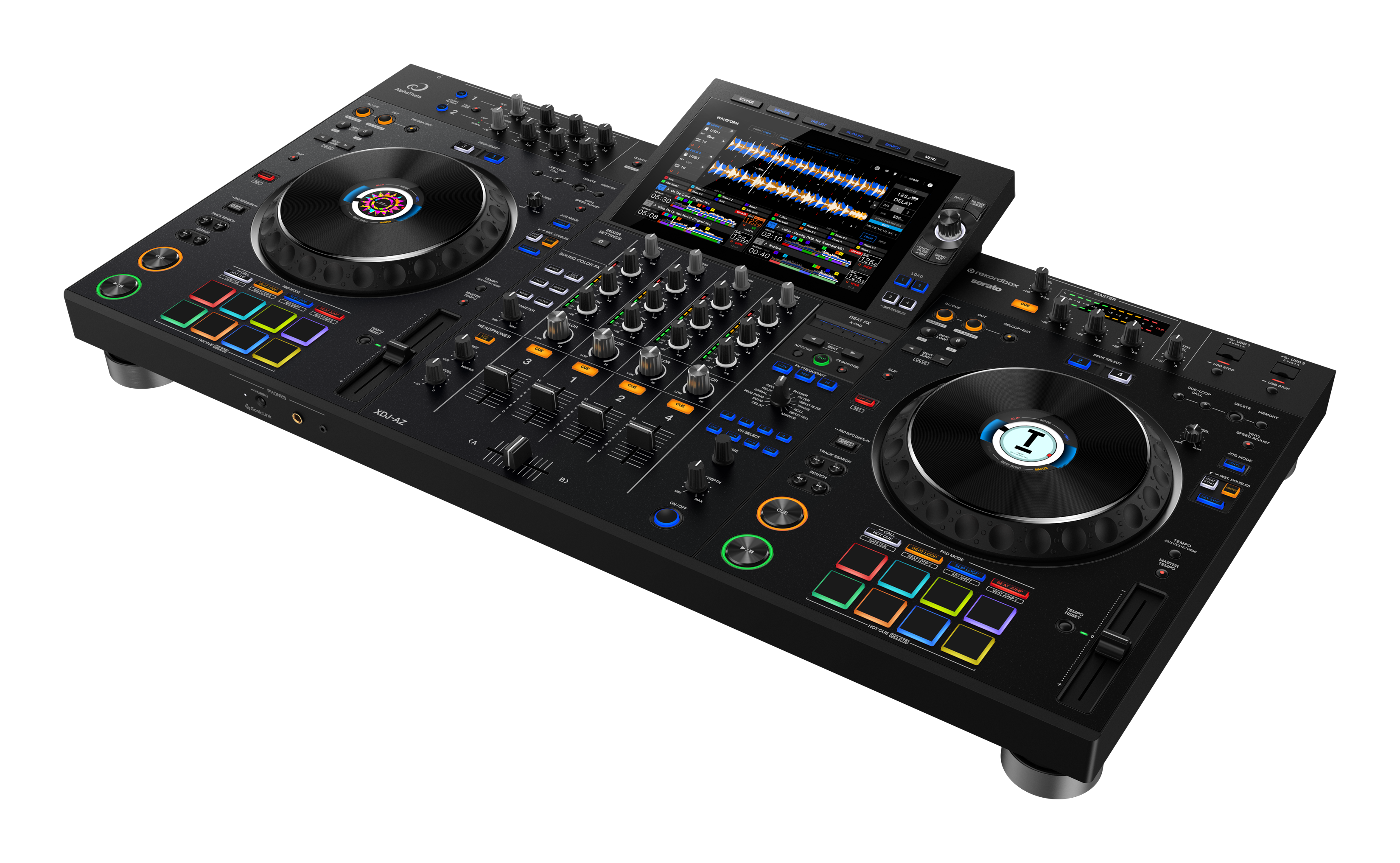 Alpha-Theta XDJ-AZ - 4 Channel Professional all-in-one DJ System