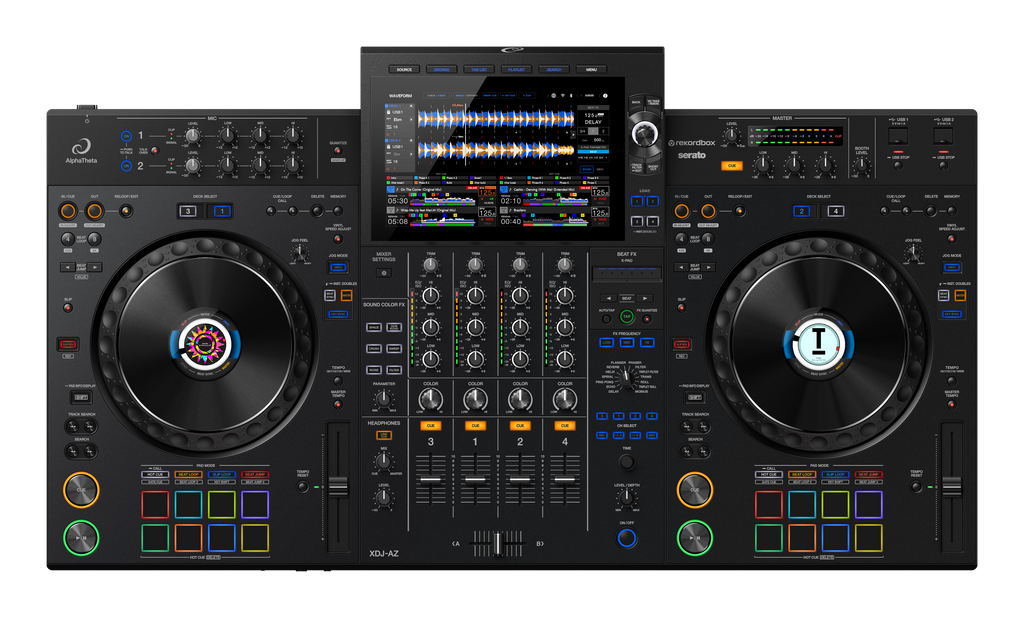 Alpha-Theta XDJ-AZ - 4 Channel Professional all-in-one DJ System