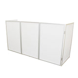 5 Panel Silver Frame DJ Facade W/ Stainless Quick Release 180 Deg Hinges