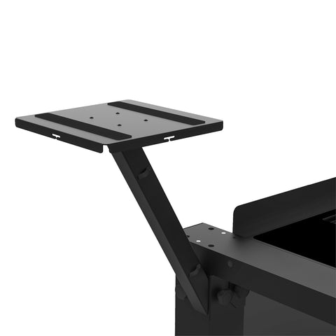 BLACK Audio Monitor DJ Lighting Side Mounting Shelf for B3 DJ Table Workstation by Humpter