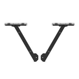 BLACK Audio Monitor DJ Lighting Side Mounting Shelf for B3 DJ Table Workstation by Humpter