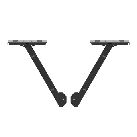 BLACK Audio Monitor DJ Lighting Side Mounting Shelf for B3 DJ Table Workstation by Humpter