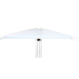 Universal Set of Corner Shelves for DJ Facades White Finish