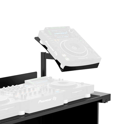 Black Universal CDJ Player Mounting Stand for B3 DJ Table Workstation by Humpter