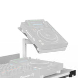 WHITE Universal CDJ Player Mounting Stand for B3 DJ Table Workstation by Humpter