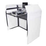 Mesa MK2 DJ Facade Table Station Includes White & Black Scrims and Padded Carry Bag