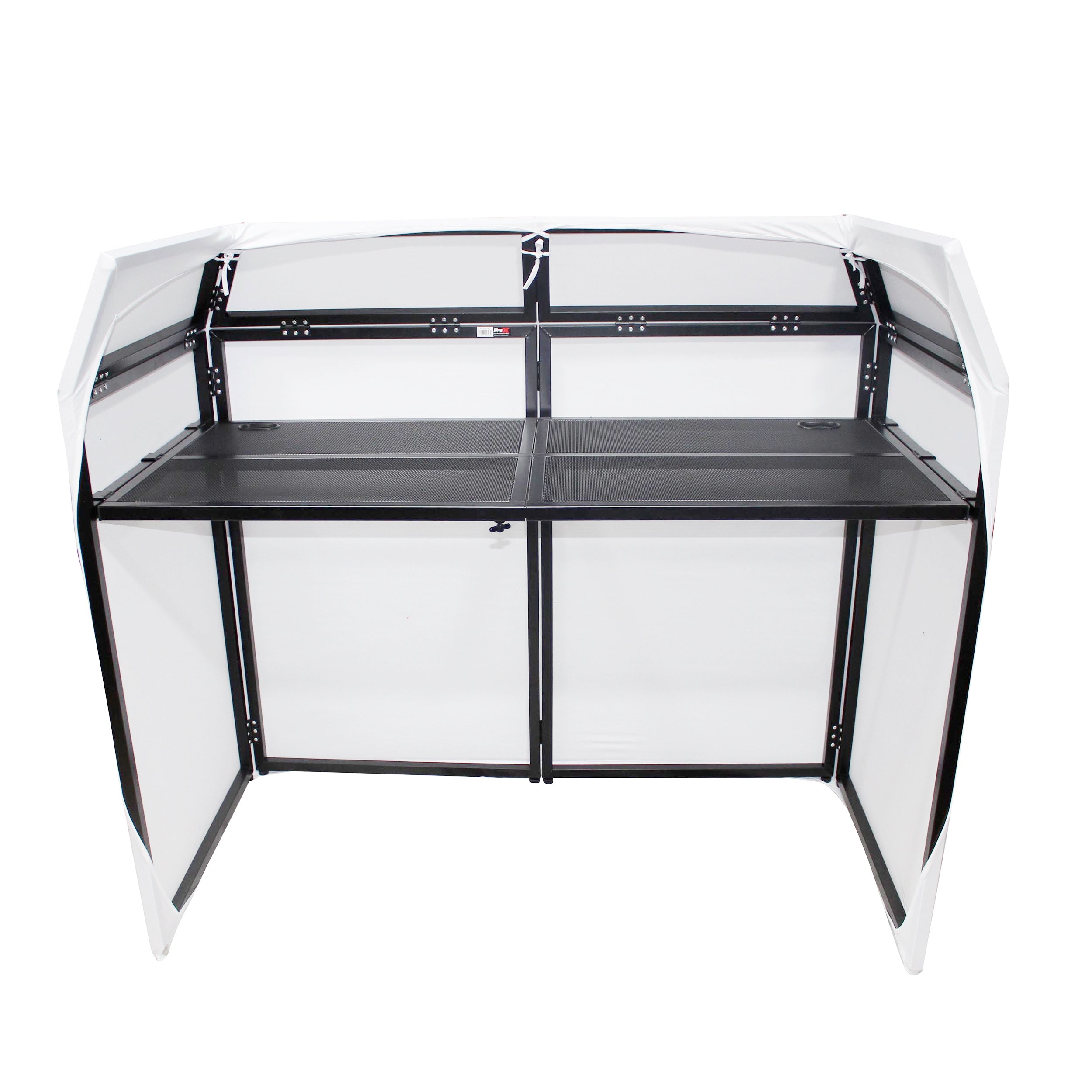 Mesa MK2 DJ Facade Table Station Includes White & Black Scrims and Padded Carry Bag