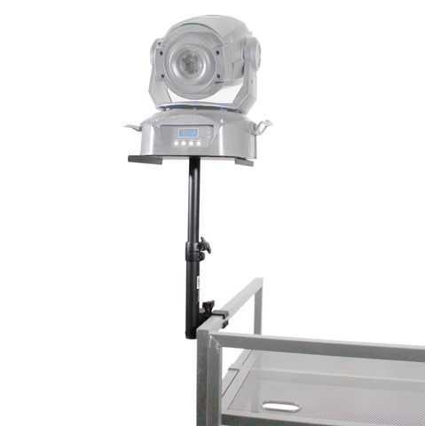Universal Studio Monitor Speaker Tray and Lighting Stand for DJ Facade