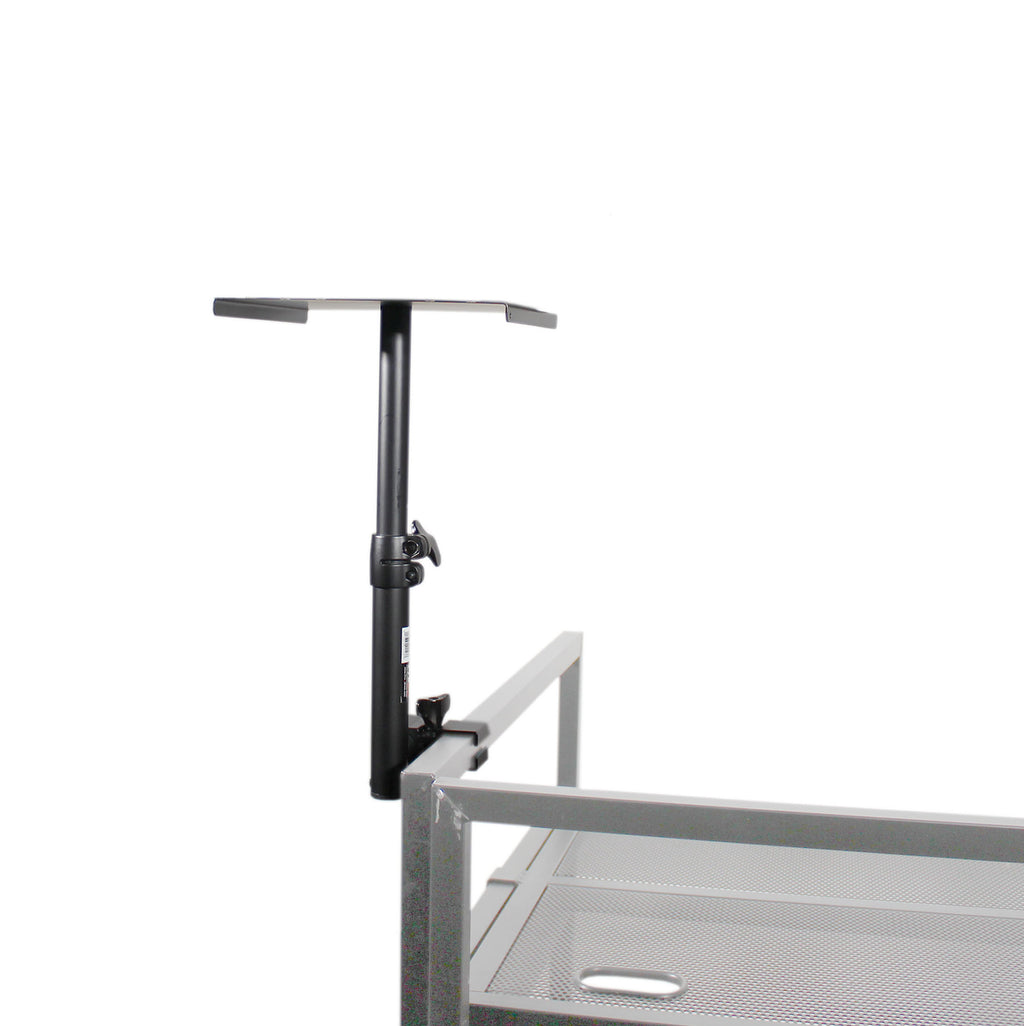 Universal Studio Monitor Speaker Tray and Lighting Stand for DJ Facade
