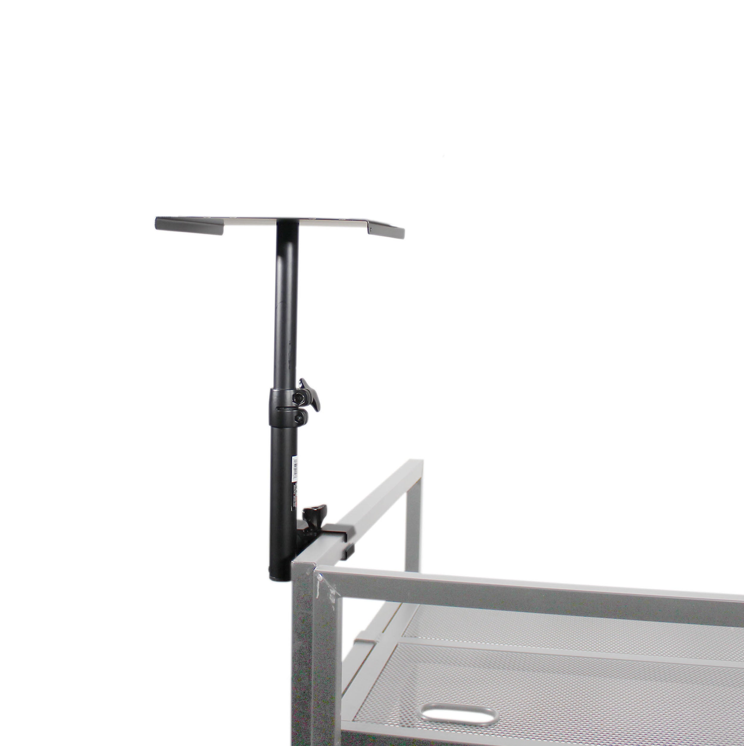 Universal Studio Monitor Speaker Tray and Lighting Stand for DJ Facade