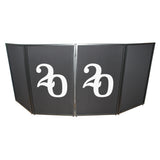 2020 Numerical Facade Enhancement Scrims - White Numbers on Black | Set of Two