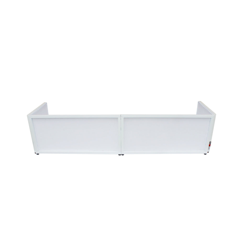 Replacement Scrim Set White – For 6 FT Table Top Facade Incl. 2 Front Panels and 2 Side Panels