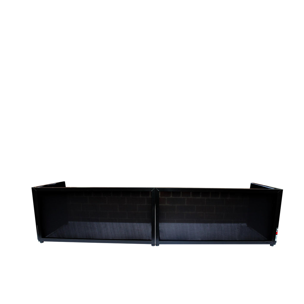 Replacement Scrim Set Black – For 6 FT Table Top Facade Incl. 2 Front Panels and 2 Side Panels