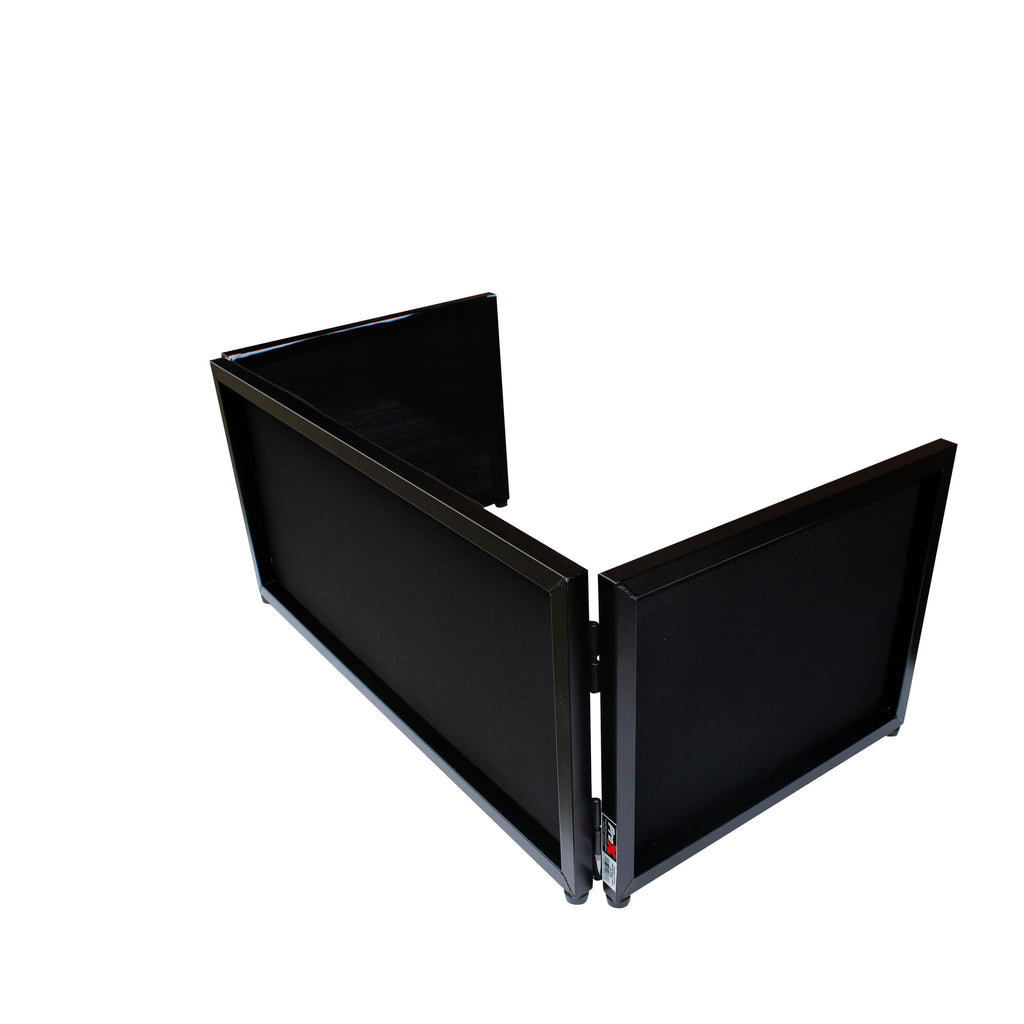 Replacement Scrim Set Black – For 6 FT Table Top Facade Incl. 2 Front Panels and 2 Side Panels
