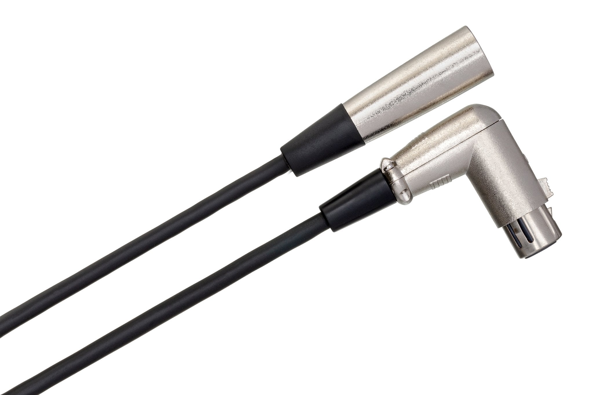 Balanced Interconnect, Right-angle XLR3F to XLR3M - Angle