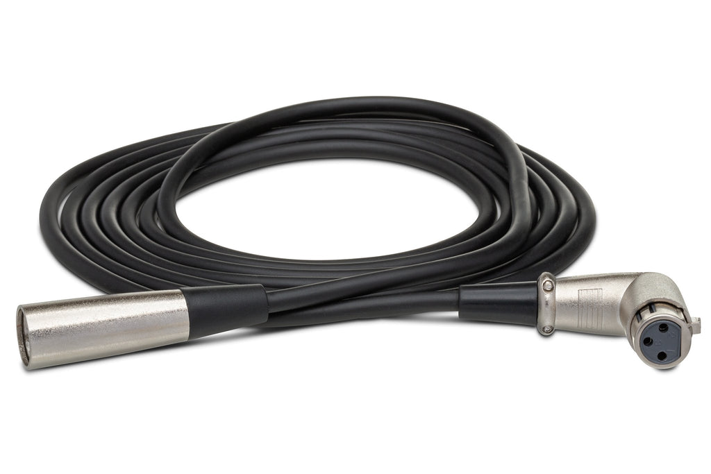 Balanced Interconnect, Right-angle XLR3F to XLR3M - Full