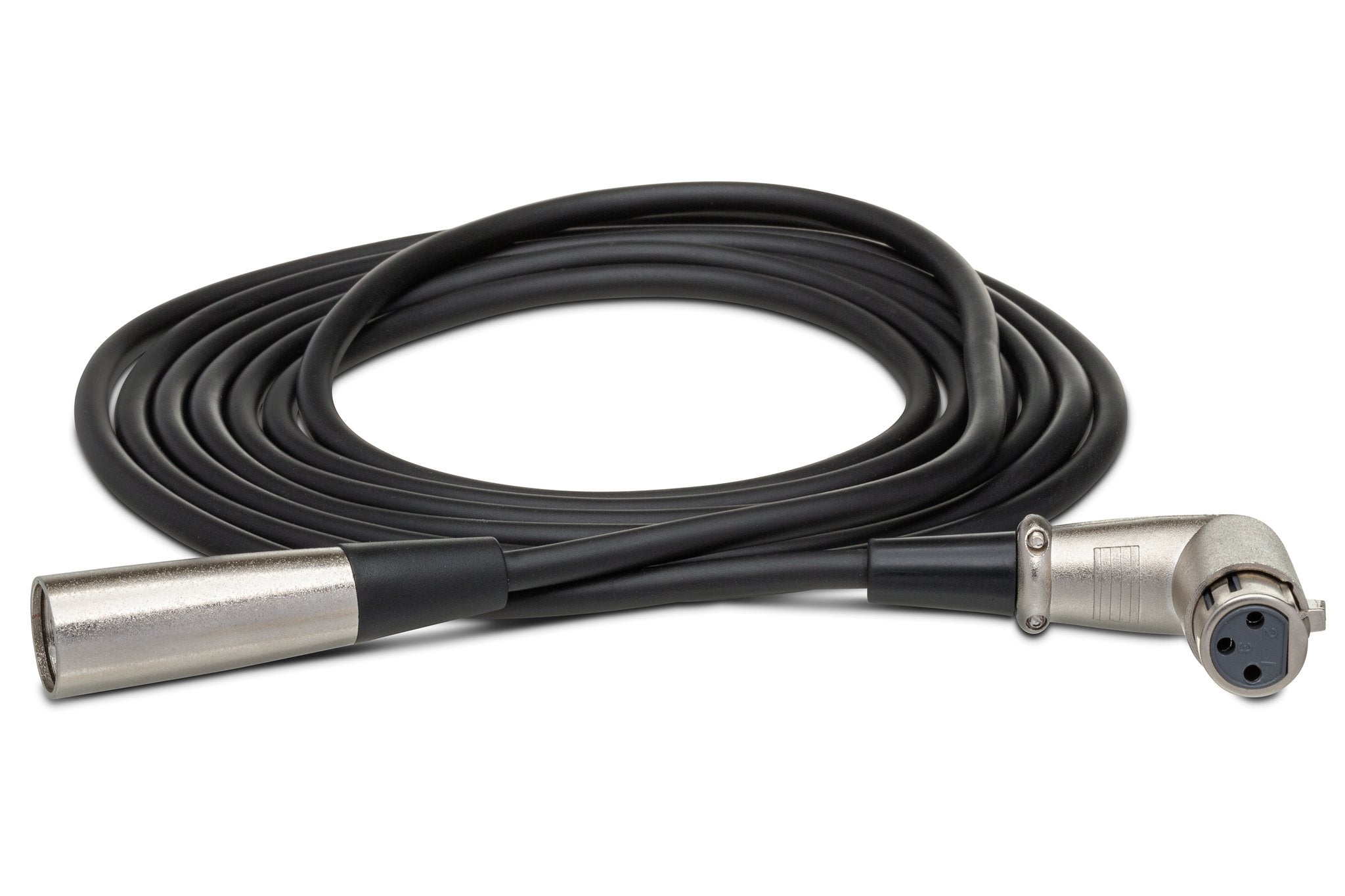 Balanced Interconnect, Right-angle XLR3F to XLR3M - Full