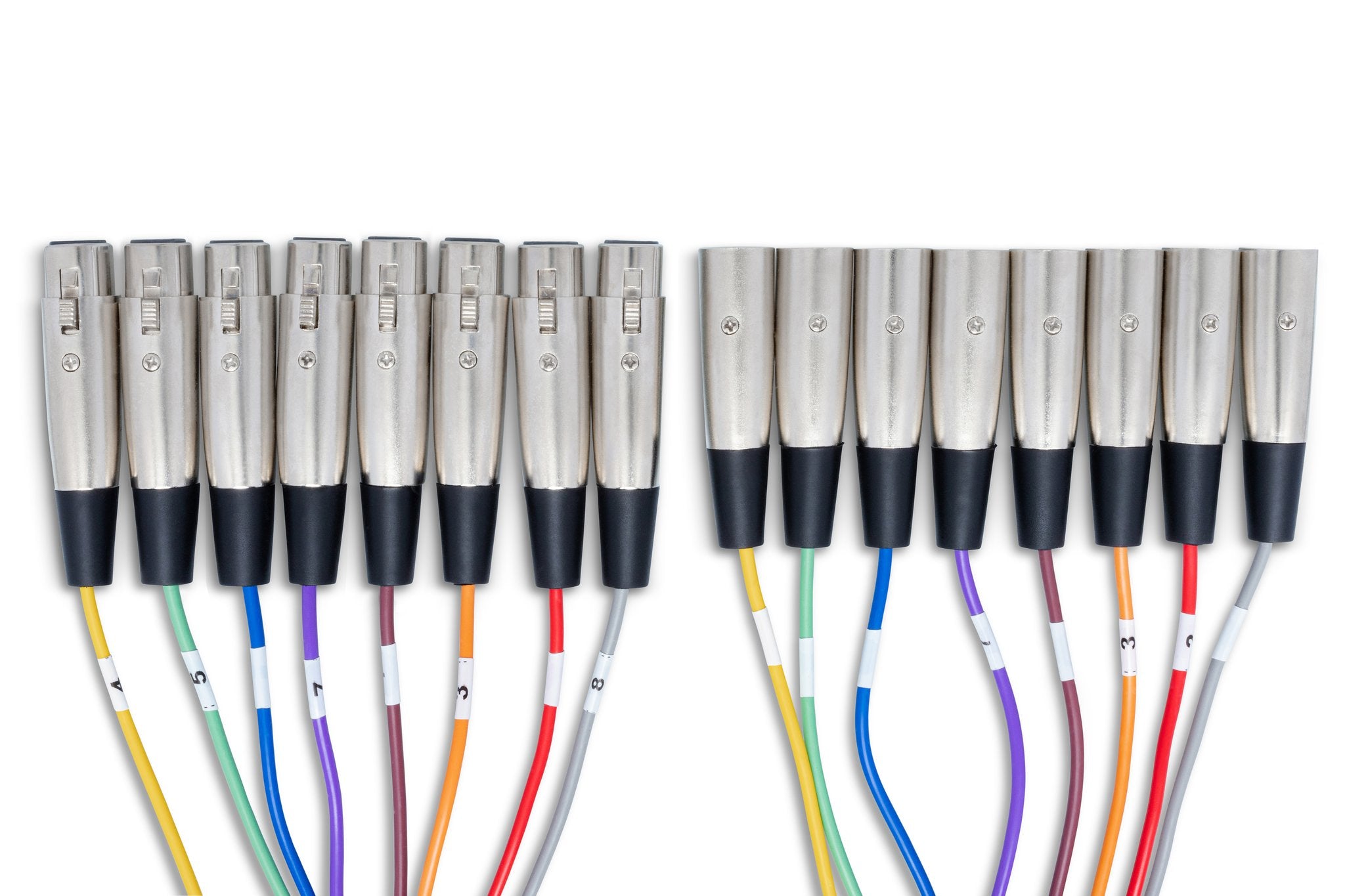 Balanced Snake, XLR3F to XLR3M - Connector