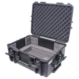UltronX Watertight Case Holds Pioneer CDJ-3000 Yamaha DM3 / 12" Mixers with Handle and Wheels