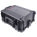 UltronX Watertight Case Holds Pioneer CDJ-3000 Yamaha DM3 / 12" Mixers with Handle and Wheels