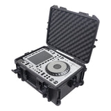 UltronX Watertight Case Holds Pioneer CDJ-3000 Yamaha DM3 / 12" Mixers with Handle and Wheels
