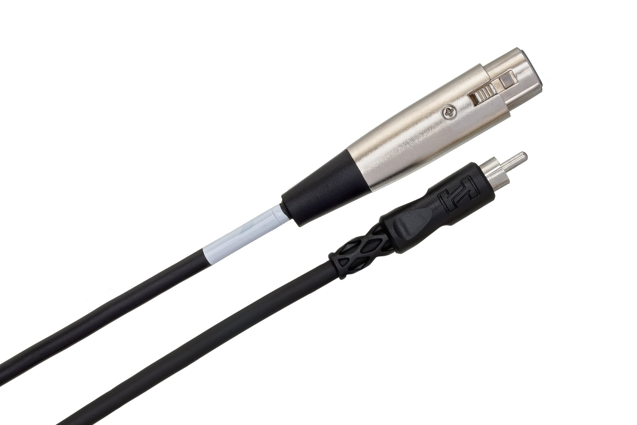 Unbalanced Interconnect, XLR3F to RCA - Angle