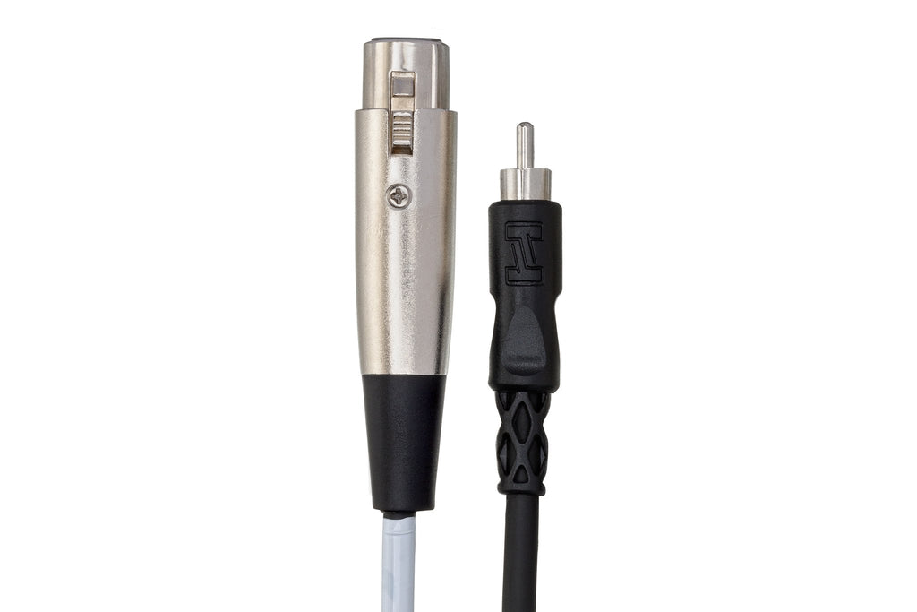 Unbalanced Interconnect, XLR3F to RCA - Connector