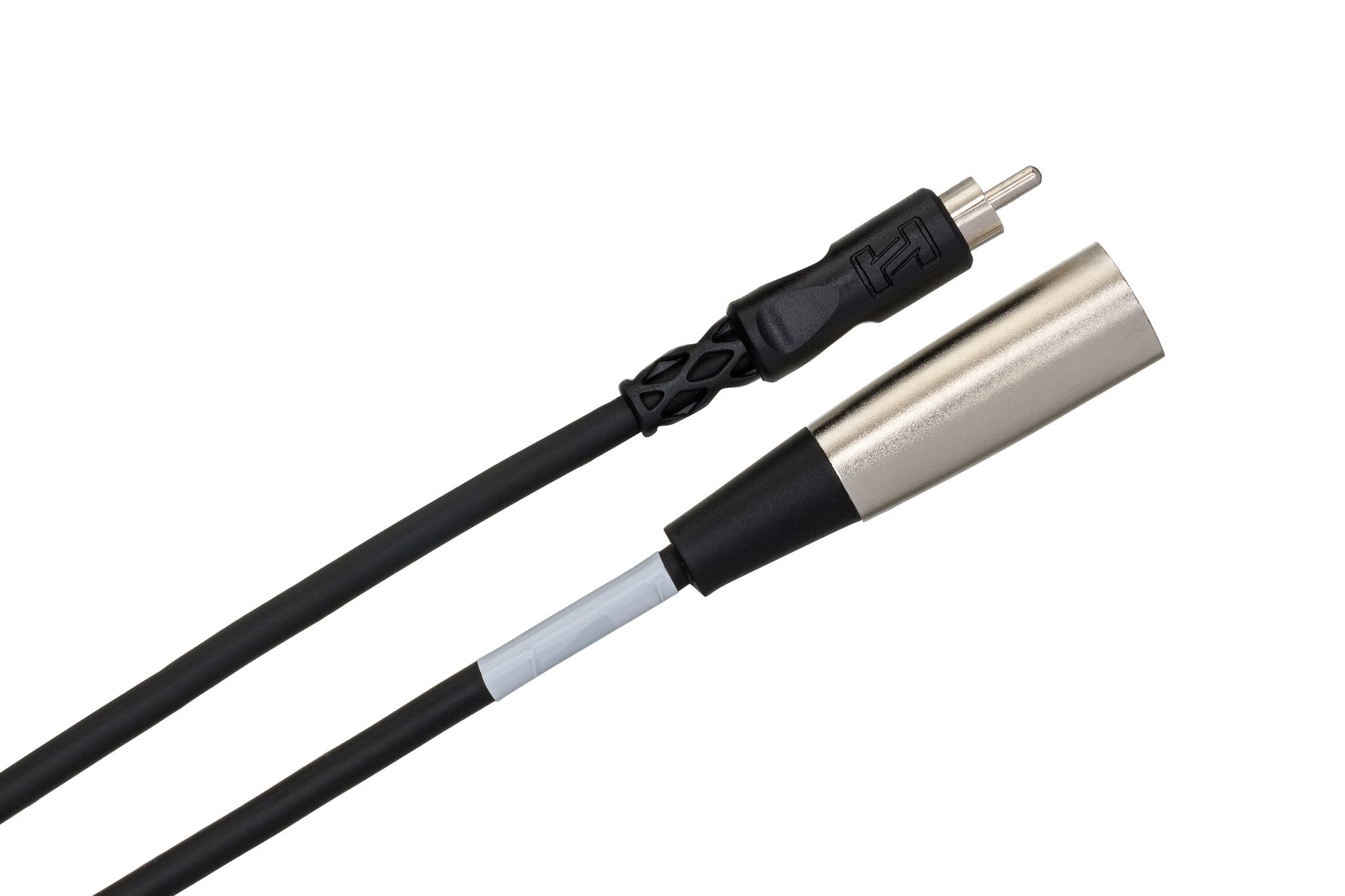 Unbalanced Interconnect, RCA to XLR3M - Angle